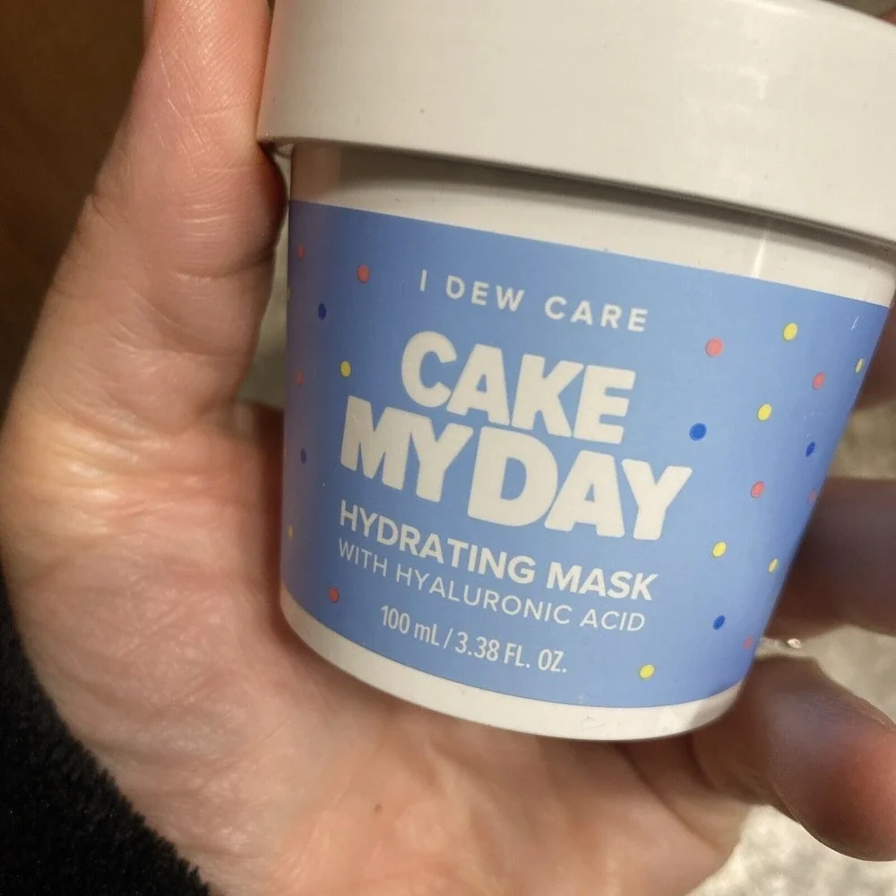 I‎ Dew Care, Cake My Day, Birthday Cake Face Mask With Hyaluronic Acid Full Size
